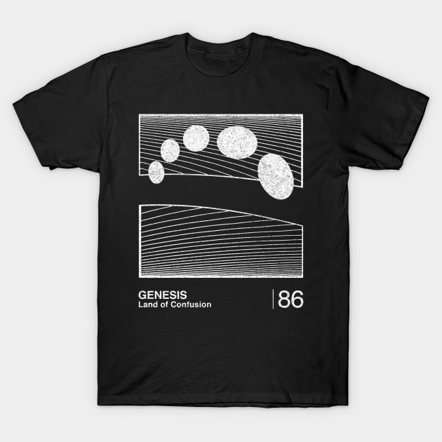 Genesis / Minimalist Graphic Design Fan Artwork T-Shirt by saudade